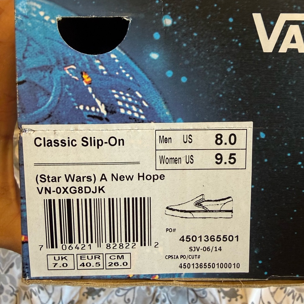 Vans Star Wars Classic Slip-On Shoes - Picture 3 of 4